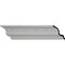 Ekena Millwork SAMPLE - 6 1/4"H x 7"P x 9 3/8"F x 12"L, (6 1/2" Repeat), Egg and Dart Crown Moulding SAMPLE-MLD06X07X09EG - alternate 1